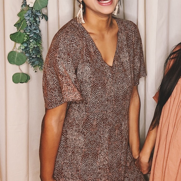 Giraffe Shift Dress 